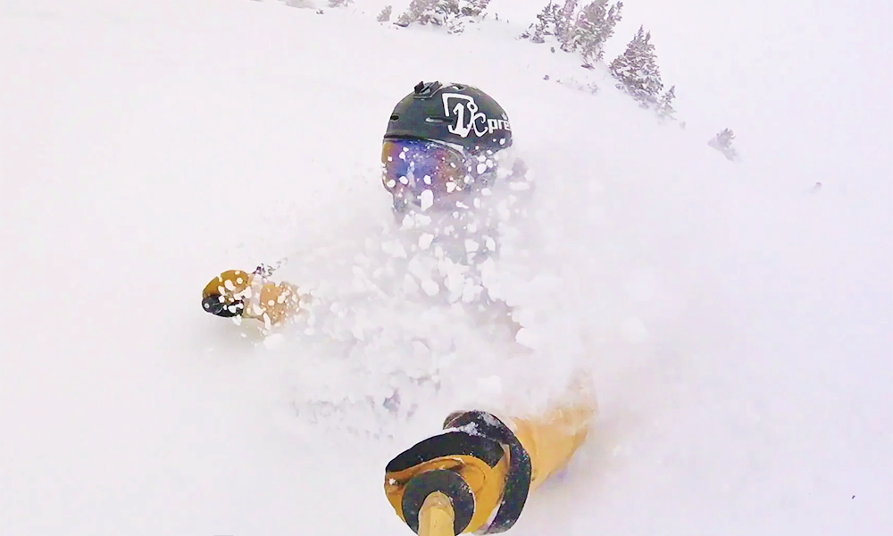 January Powder At Alta On The Nomad 125