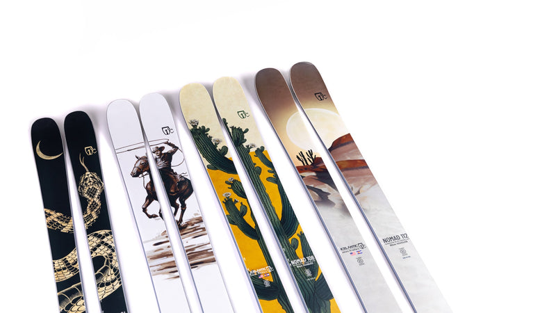 The NEW 24/25 Redesigned Nomad Freeride Collection — Icelantic Skis
