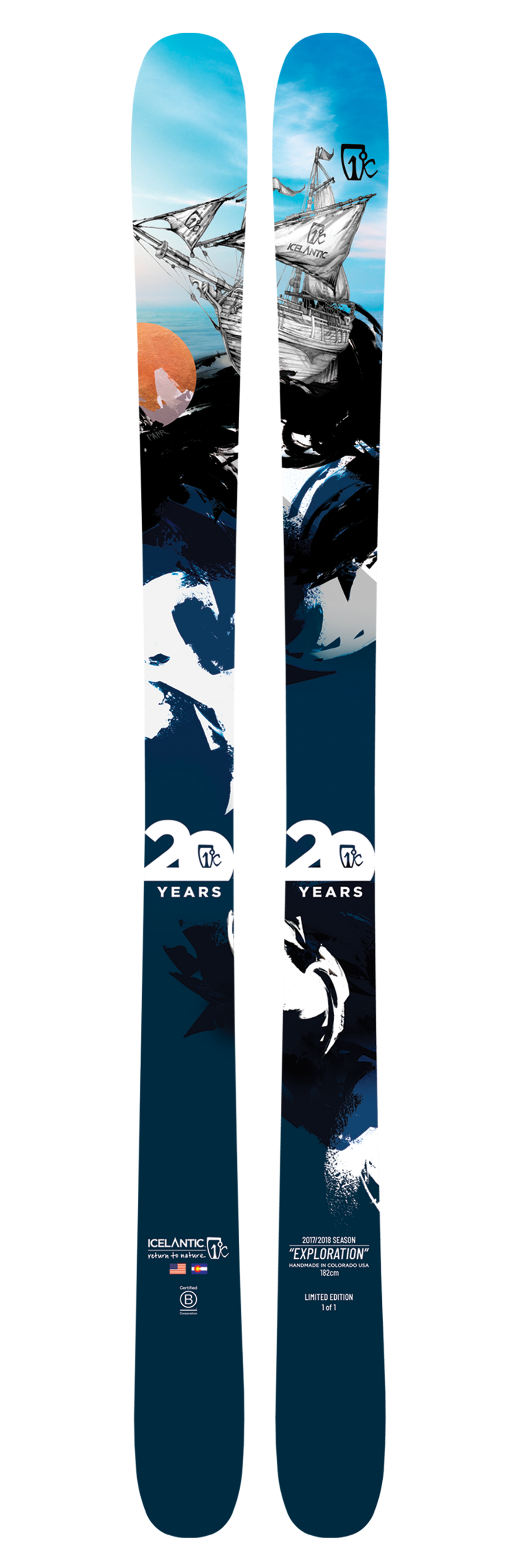 20 Yr 17/18 Nomad 106 — Icelantic Skis