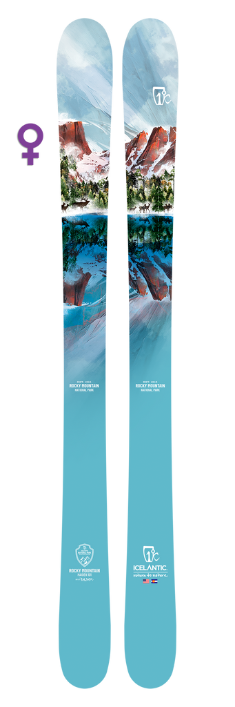 Rocky Mountain Maiden 101 — Icelantic Skis Rocky Mountain Maiden 101 — Icelantic Skis