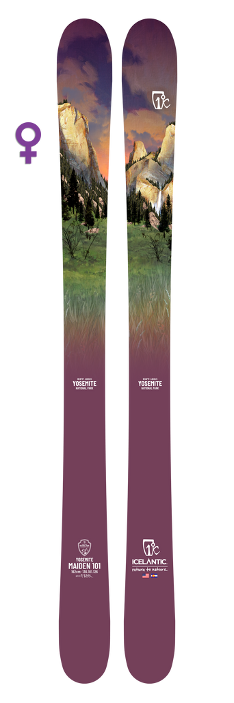 Icelantic Maiden 111 Women's Skis - Powder7