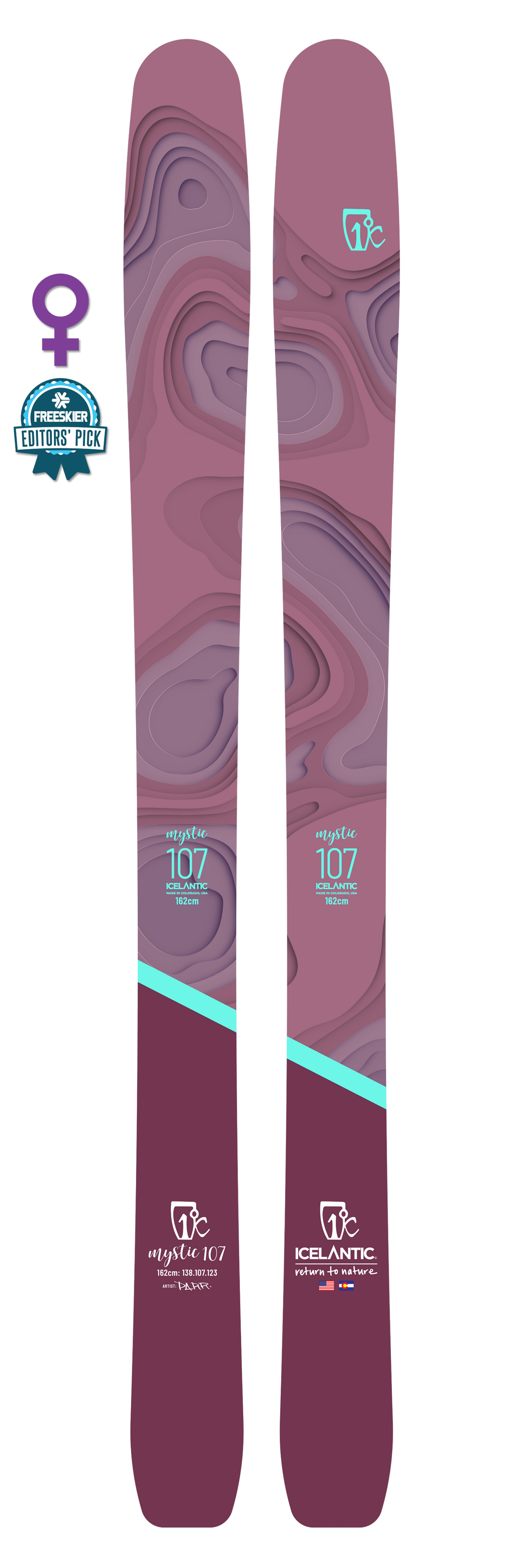 22/23 Mystic 107 — Icelantic Skis 22/23 Mystic 107 — Icelantic Skis