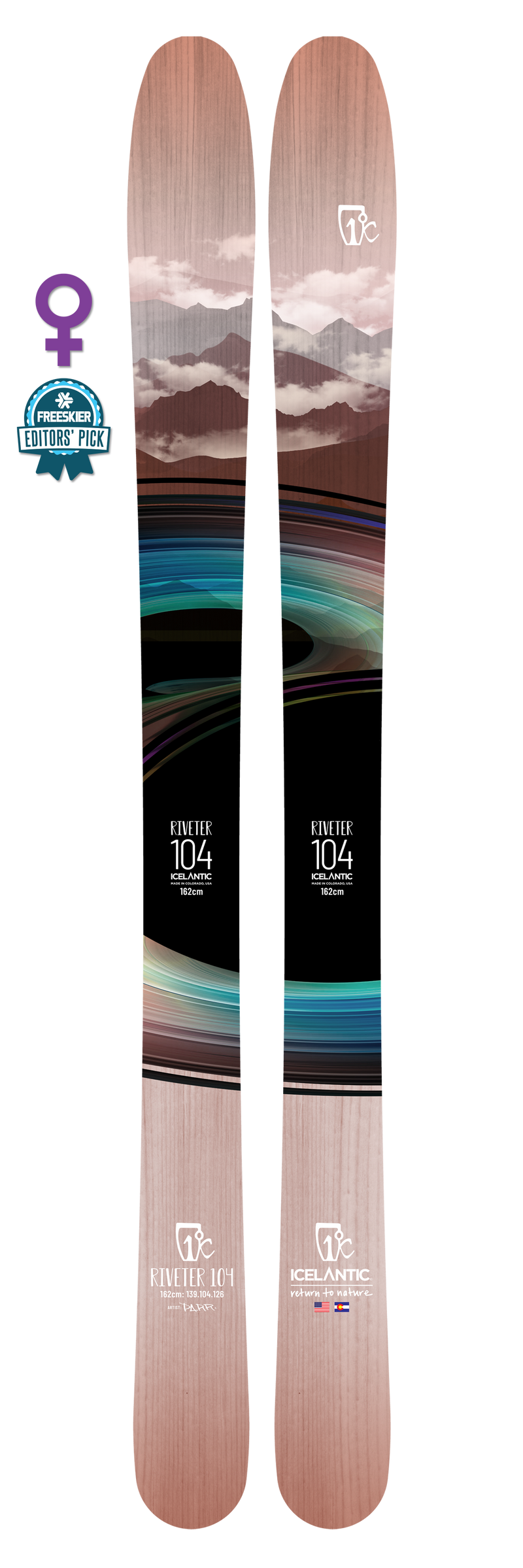 22/23 Riveter 104 — Icelantic Skis 22/23 Riveter 104 — Icelantic Skis