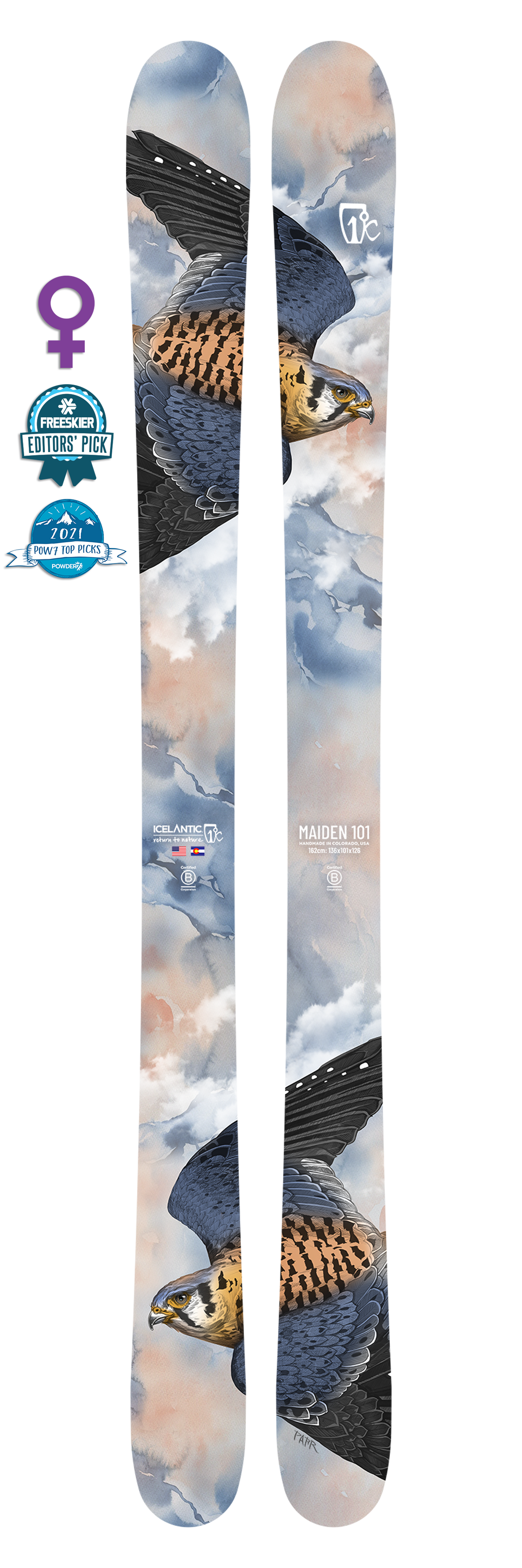 23/24 Maiden 101 — Icelantic Skis 23/24 Maiden 101 — Icelantic Skis