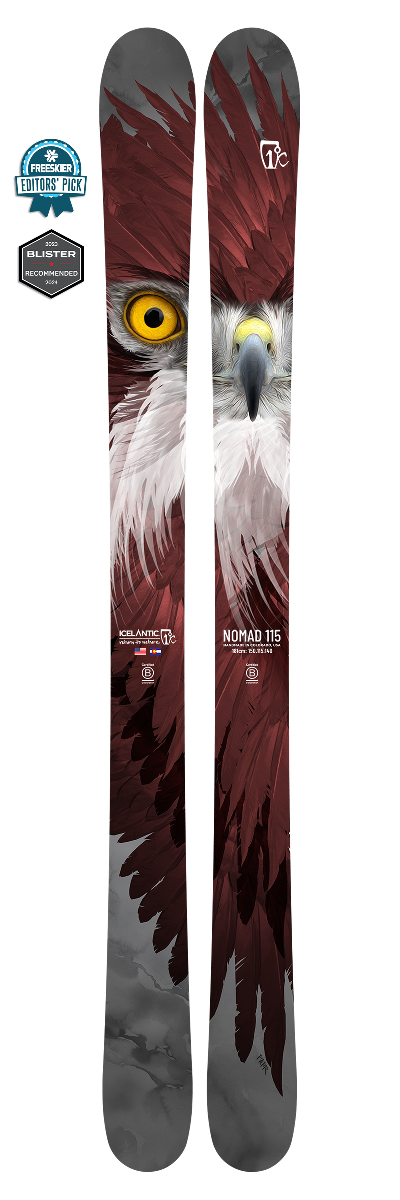 23/24 Nomad 115 — Icelantic Skis 23/24 Nomad 115 — Icelantic Skis