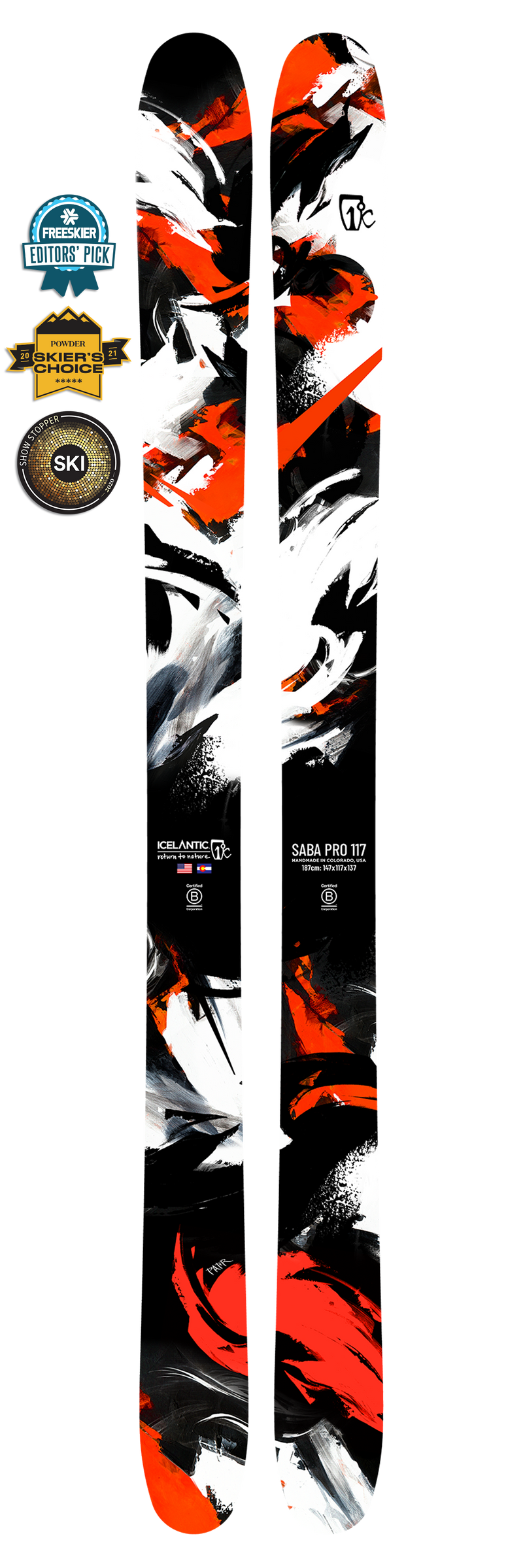 23/24 Saba Pro 117 — Icelantic Skis 23/24 Saba Pro 117 — Icelantic Skis