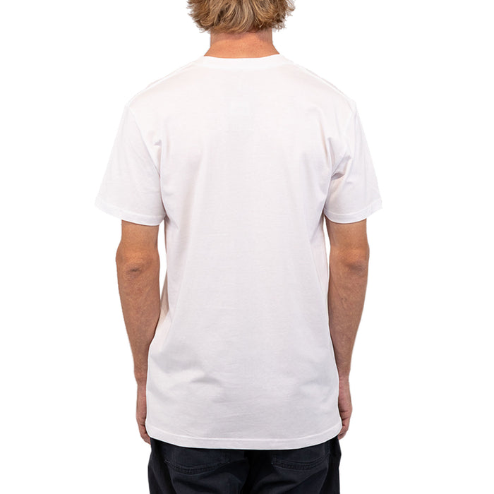 Embroidered One Degree Tee - White