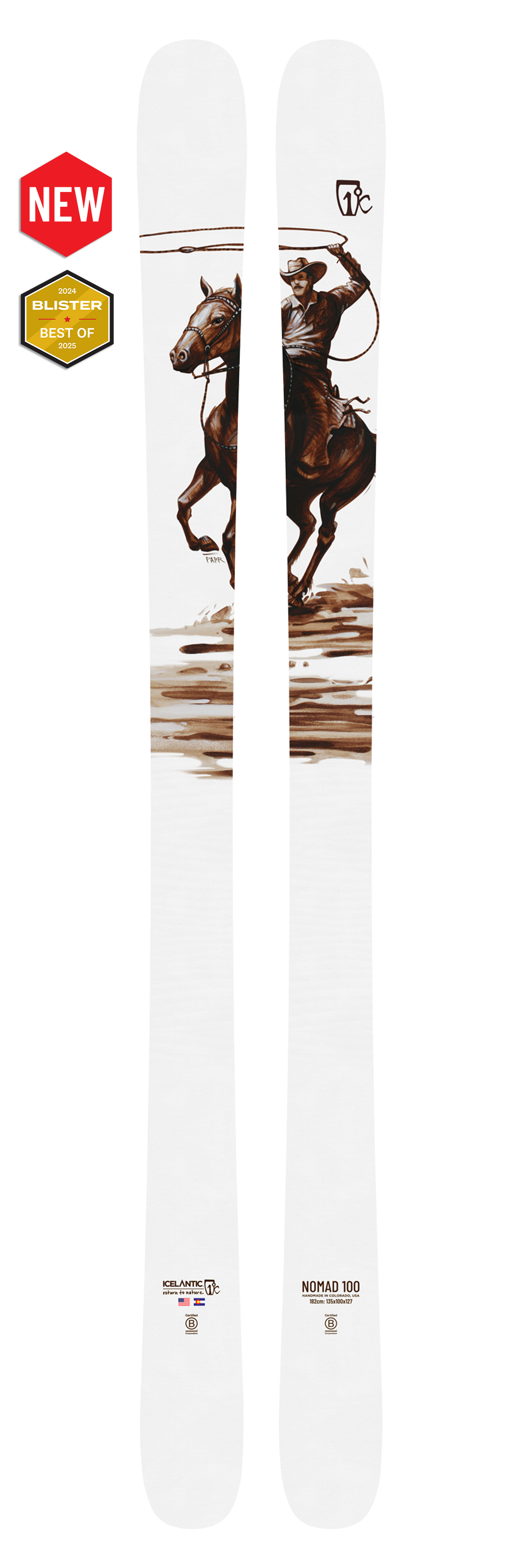 24/25 Nomad 100 - Demo — Icelantic Skis
