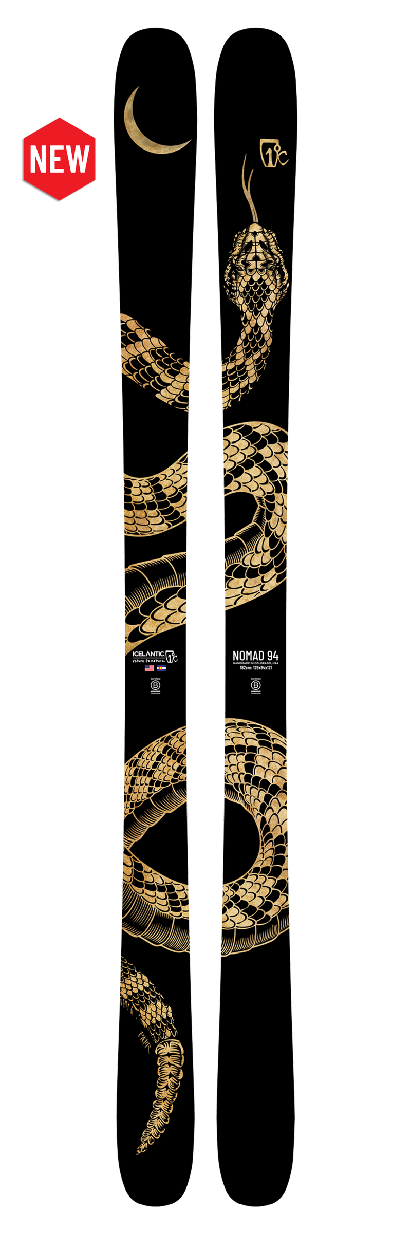 ICELANTIC NOMAD LOOKツアービンディング ICELANTIC NOMAD LOOKツアービンディング