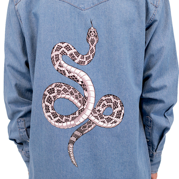 Wrangler Rattlesnake Denim Shirt