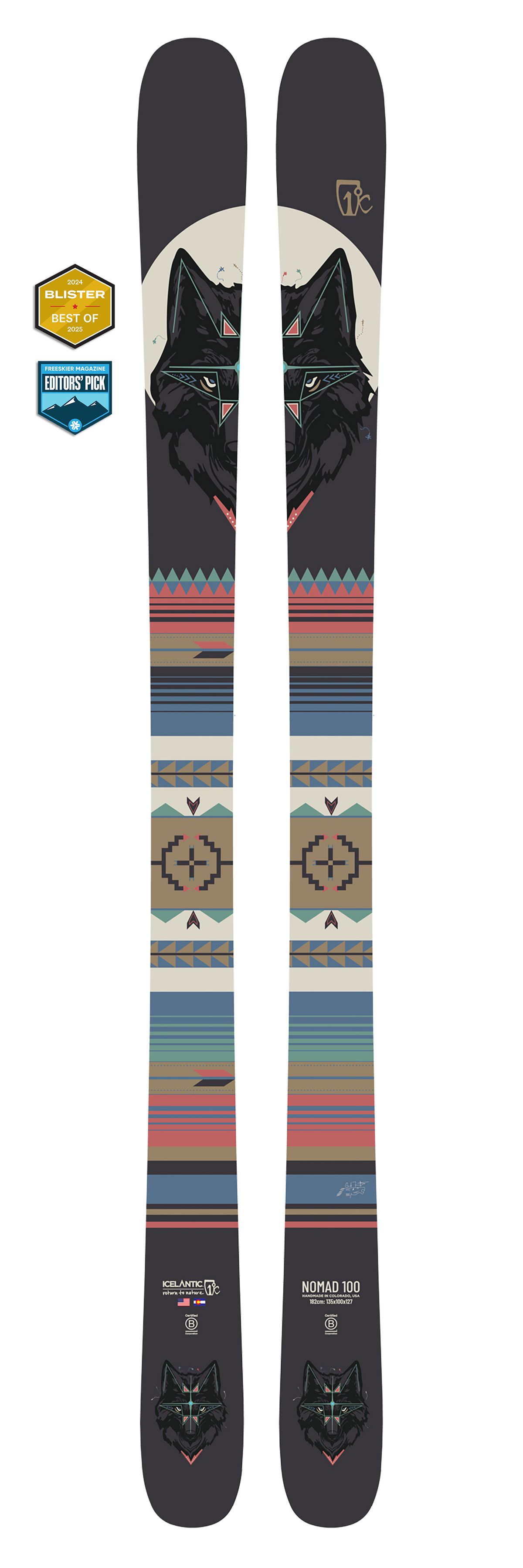 25/26 Nomad 100 — Icelantic Skis 25/26 Nomad 100 — Icelantic Skis