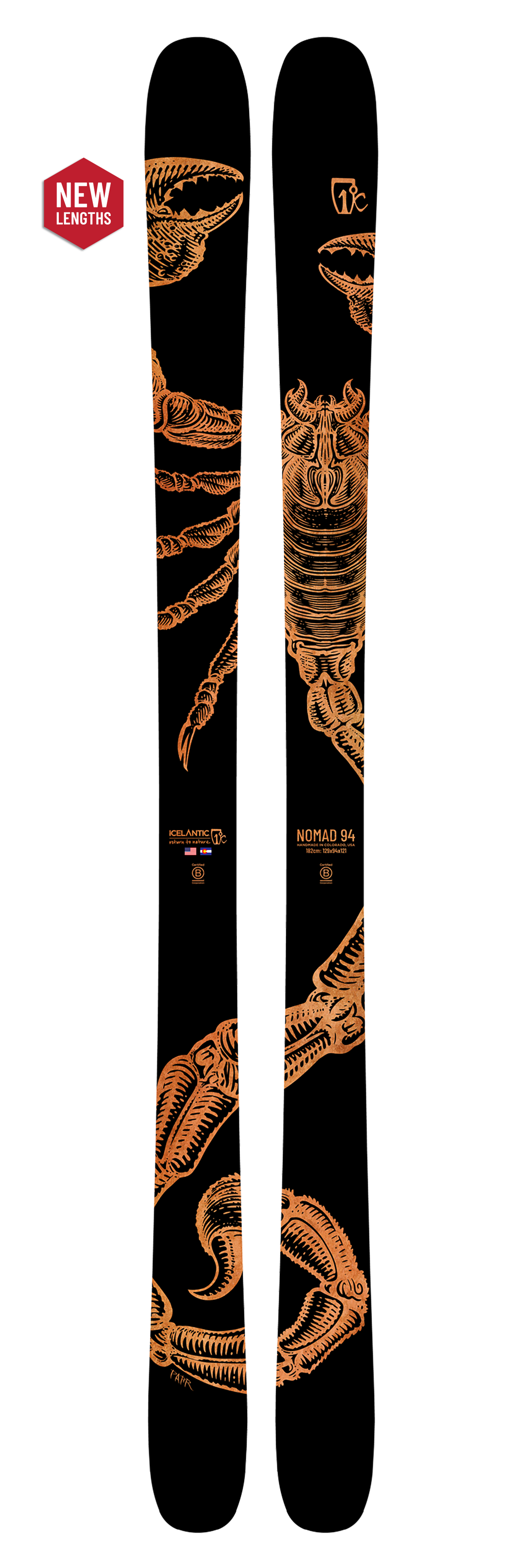 スキー ICELANTIC NOMAD94 171cm 25/26 Nomad 94 — Icelantic Skis スキー ICELANTIC NOMAD94 171cm 25/26 Nomad 94 — Icelantic Skis
