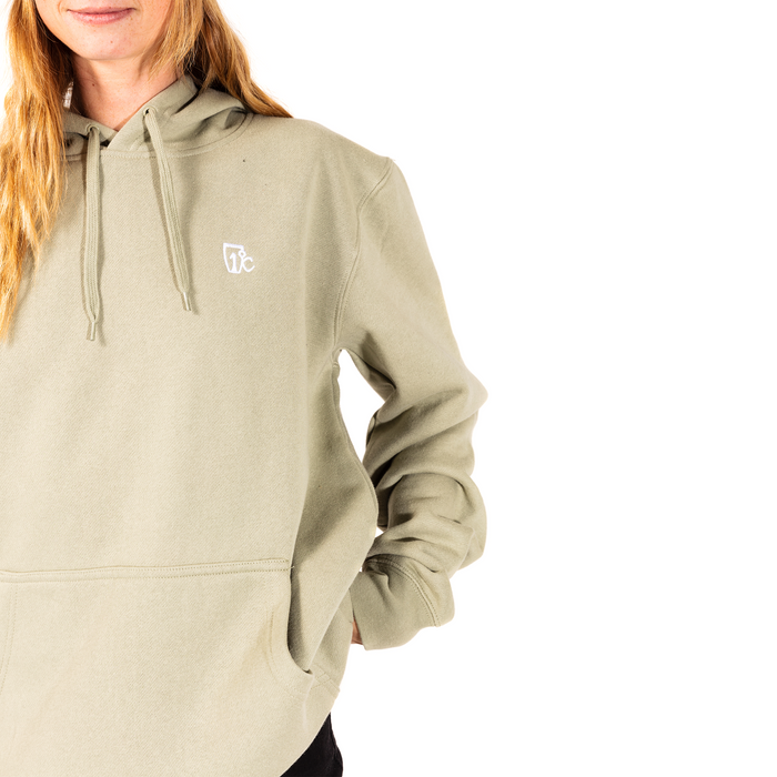 Embroidered One Degree Hoodie - Pistachio