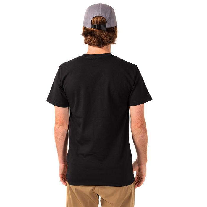 Embroidered One Degree Tee - Black