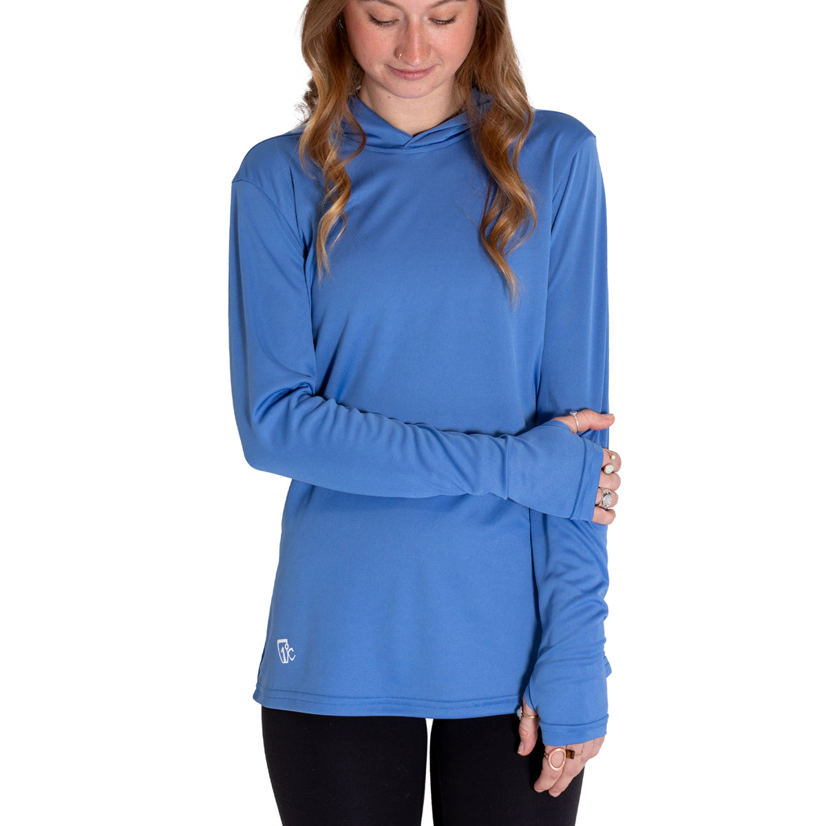 INHABITANT【Boat Womans Dry Hoodie】BLUE S Women's Custom Boat Hoodie – The Artistic Pirates