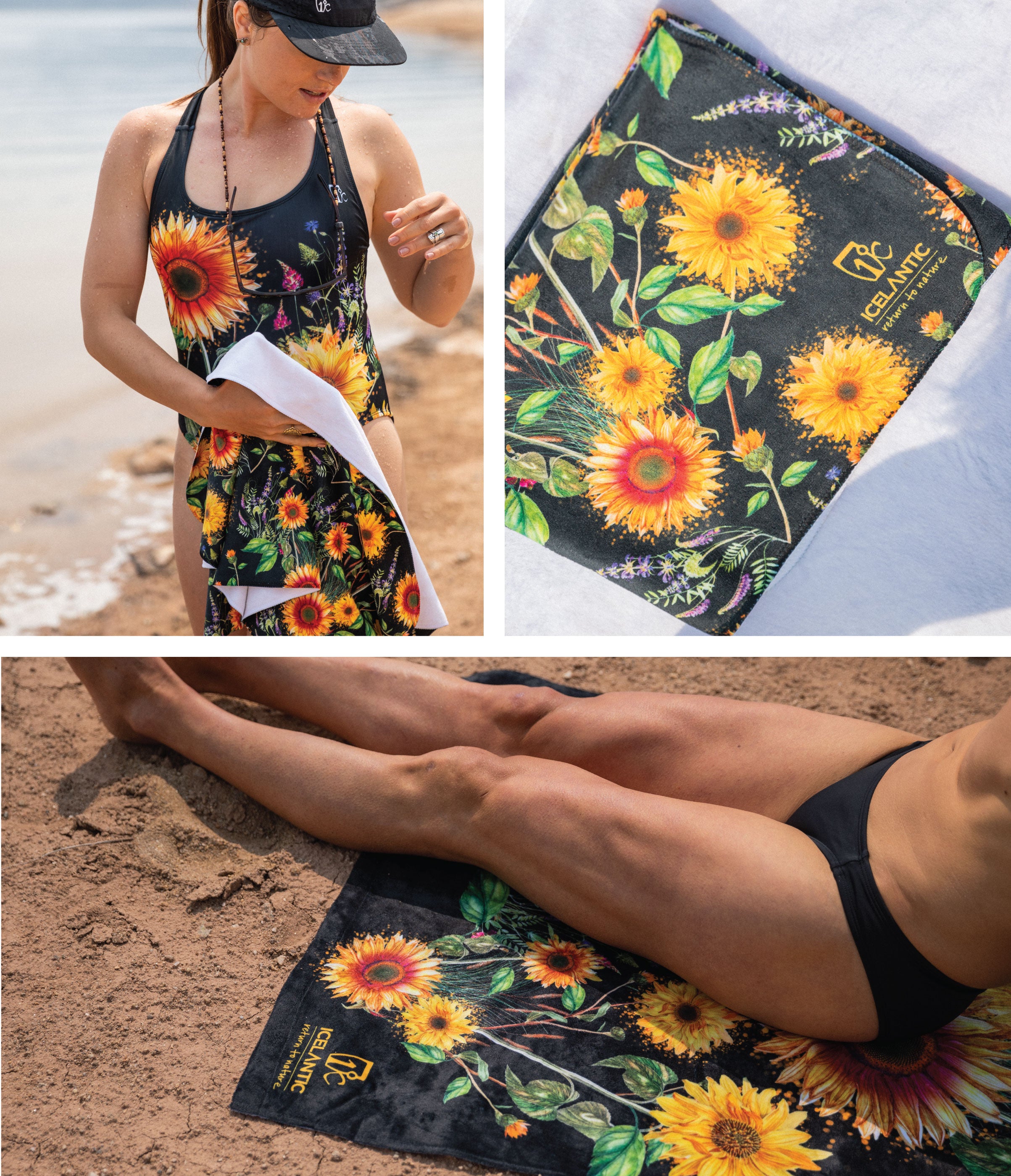 Sunflower Travel Towel