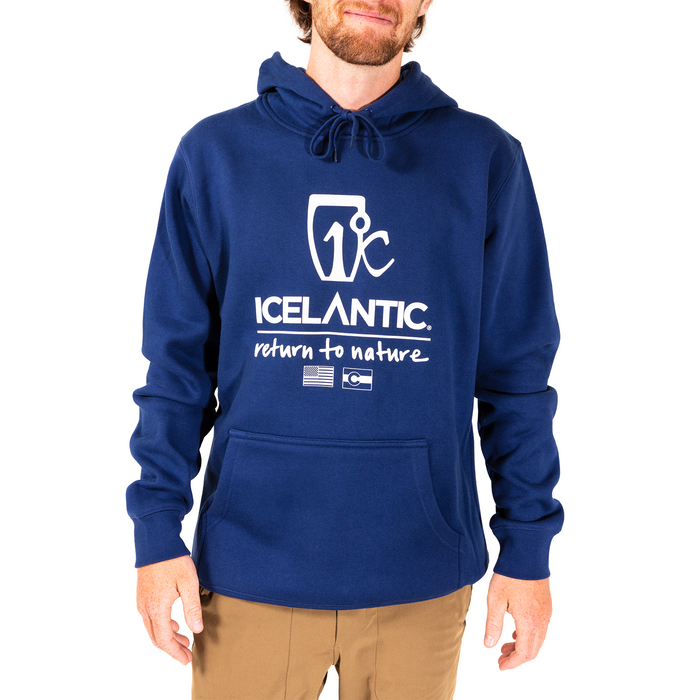Icelantic Logo Hoodie - Navy