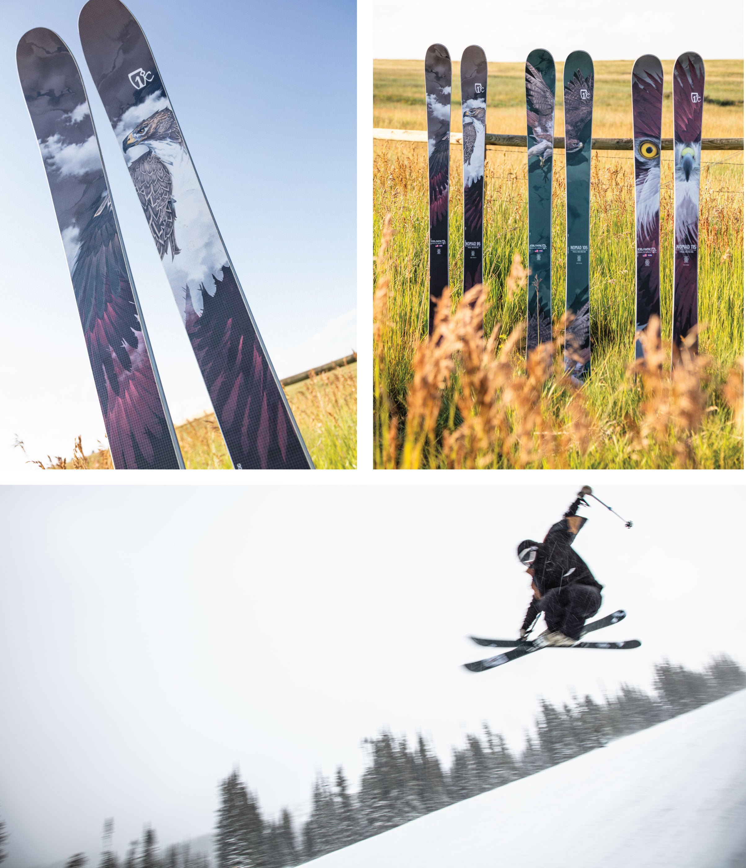 ICELANTIC スキー 2024 NOMAD 95 ノマド95 (23-24) + 24 マーカー SQUIRE 11 GW 100mm ブレーキ  アイスランティック スキー : 56054 : WebSports - 通販 - Yahoo!ショッピング