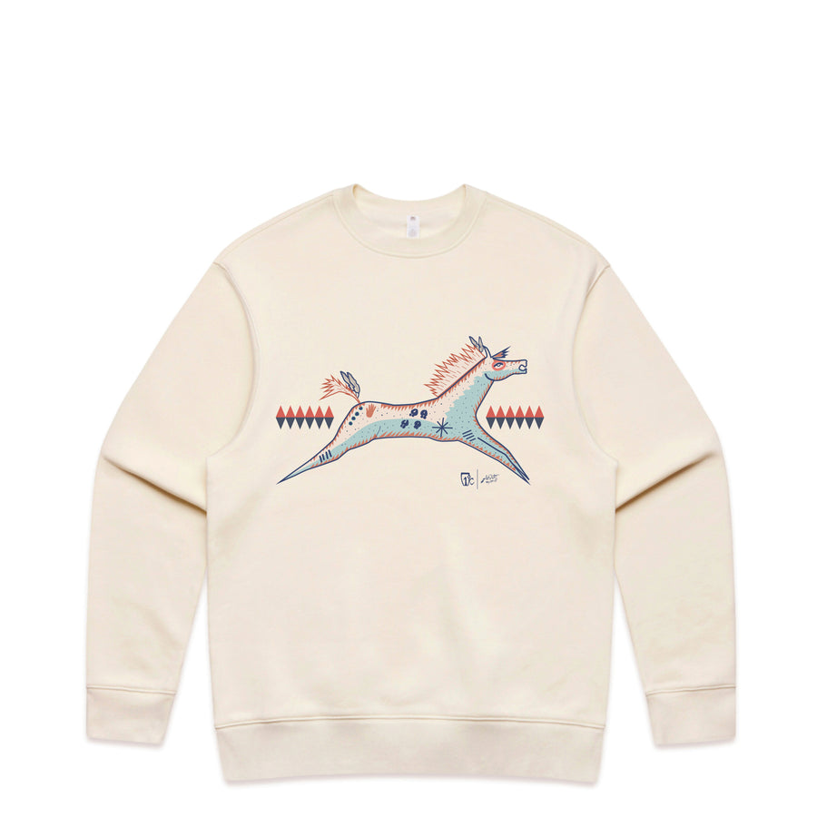 Spirit Horse Crew - Ecru