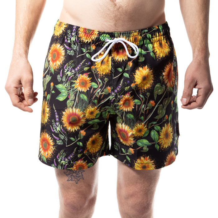 Sunflower Swim Trunks