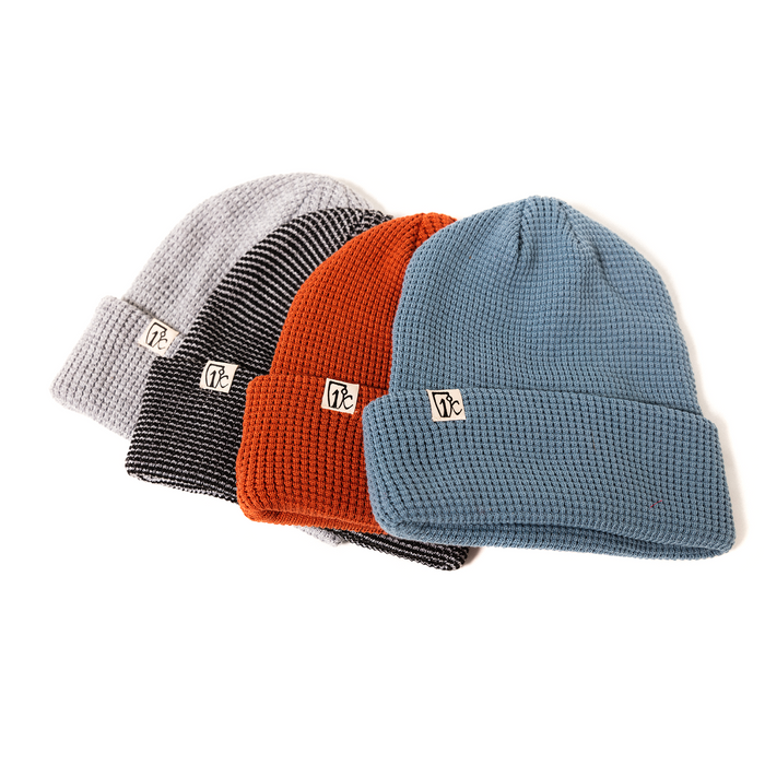 One Degree Waffle Beanie - Heather Grey — Icelantic Skis One Degree Waffle Beanie - Heather Grey — Icelantic Skis