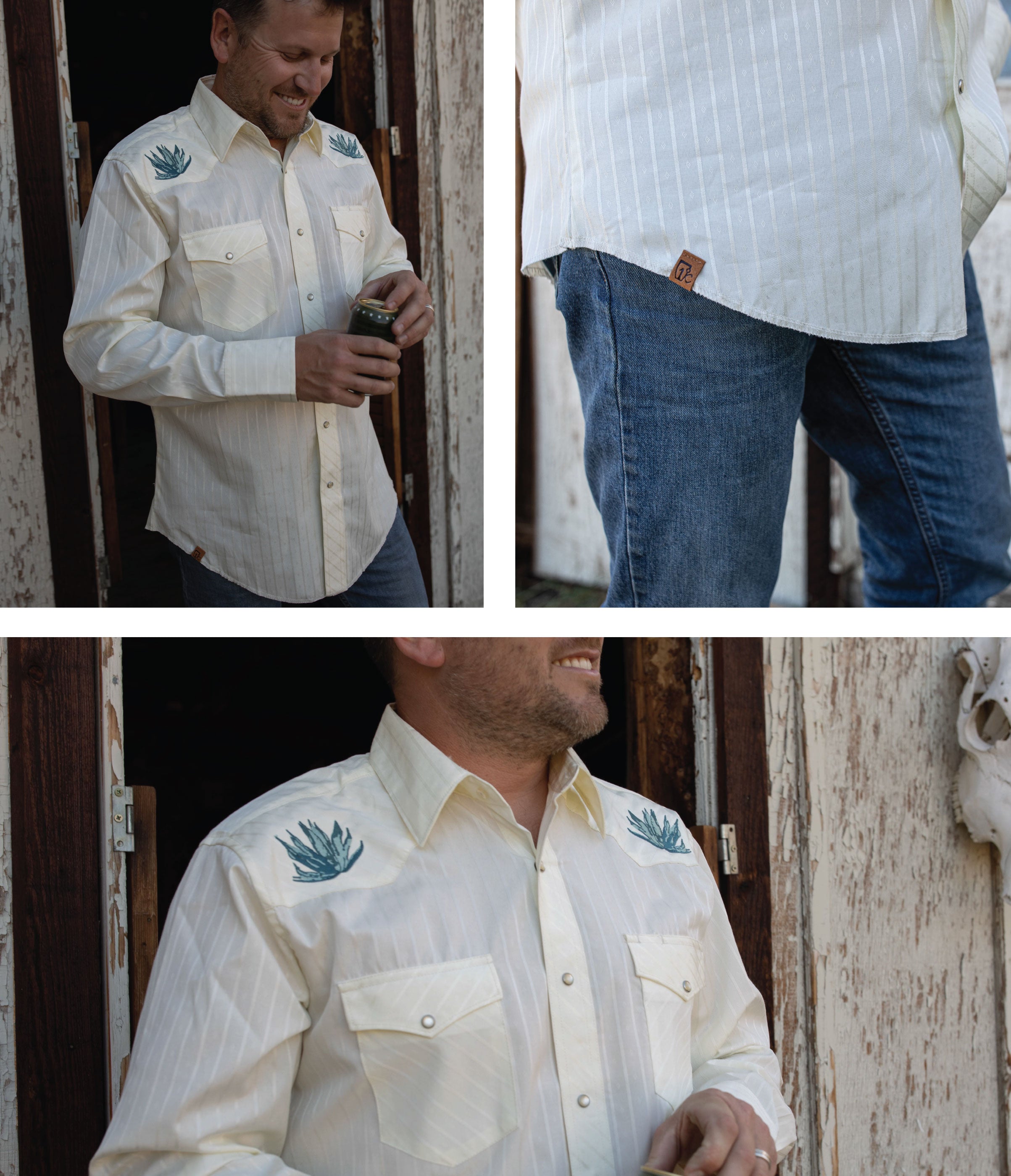 Wrangler Agave Pearl Snap Shirt