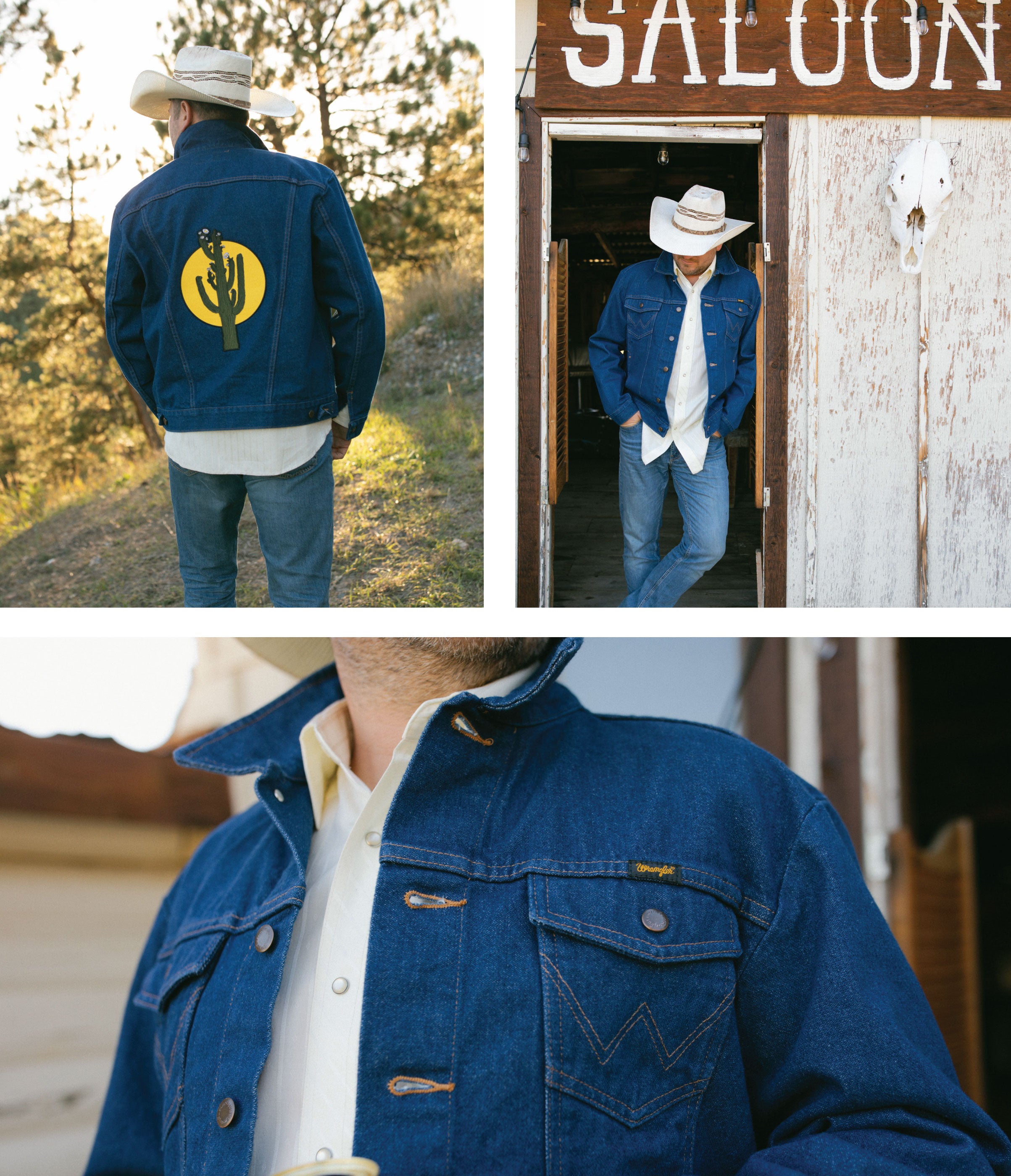 Wrangler Cactus Denim Jacket - Men's