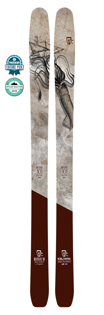 アイスランティック　ICELANTIC NATURAL101 178cm 21/22 Natural 101 — Icelantic Skis