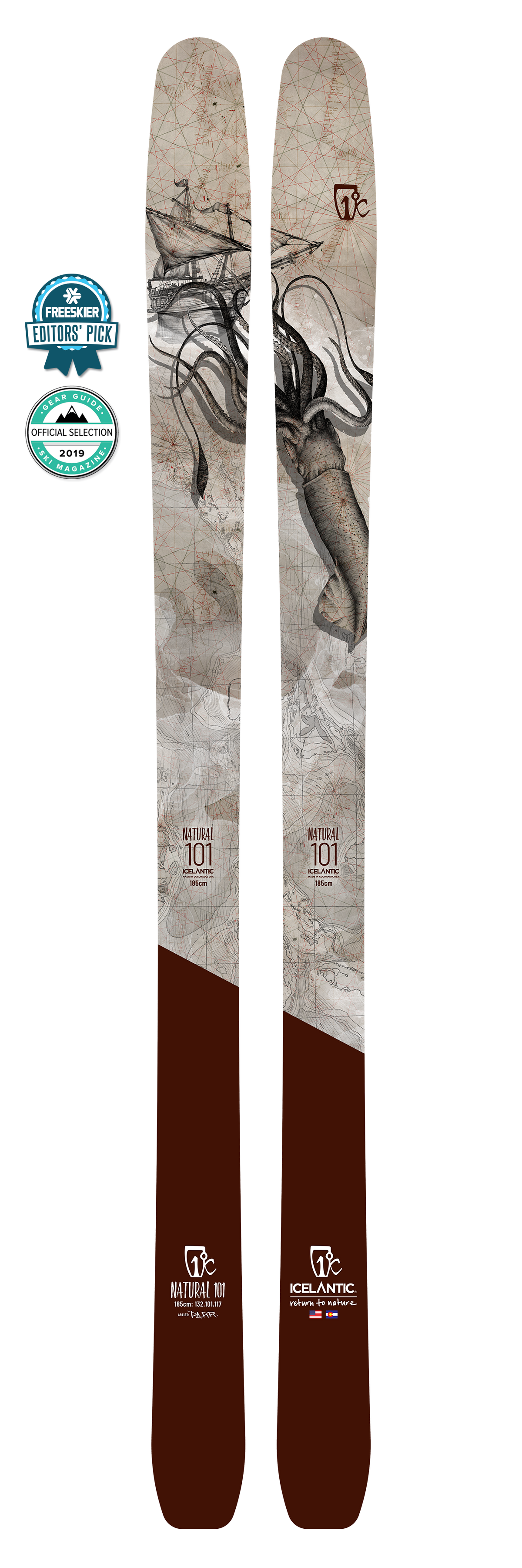 21/22 Natural 101 — Icelantic Skis