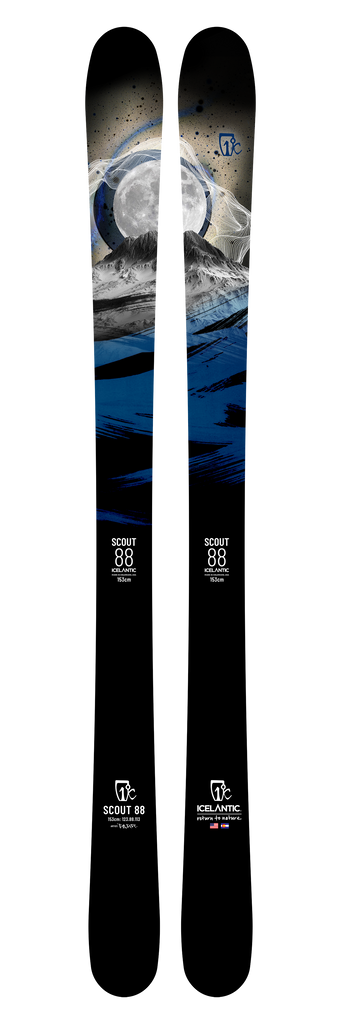【153cm】19-20アイスランティックSCOUT 88 スキーセット Scout 88 — Icelantic Skis