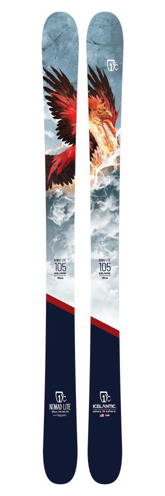 ICELANTIC NOMAD LITE 105 181cmフリースキー Icelantic Nomad Lite 105 Skis 2023 | evo