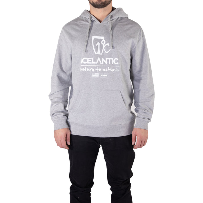 Icelantic Logo Hoodie - Grey