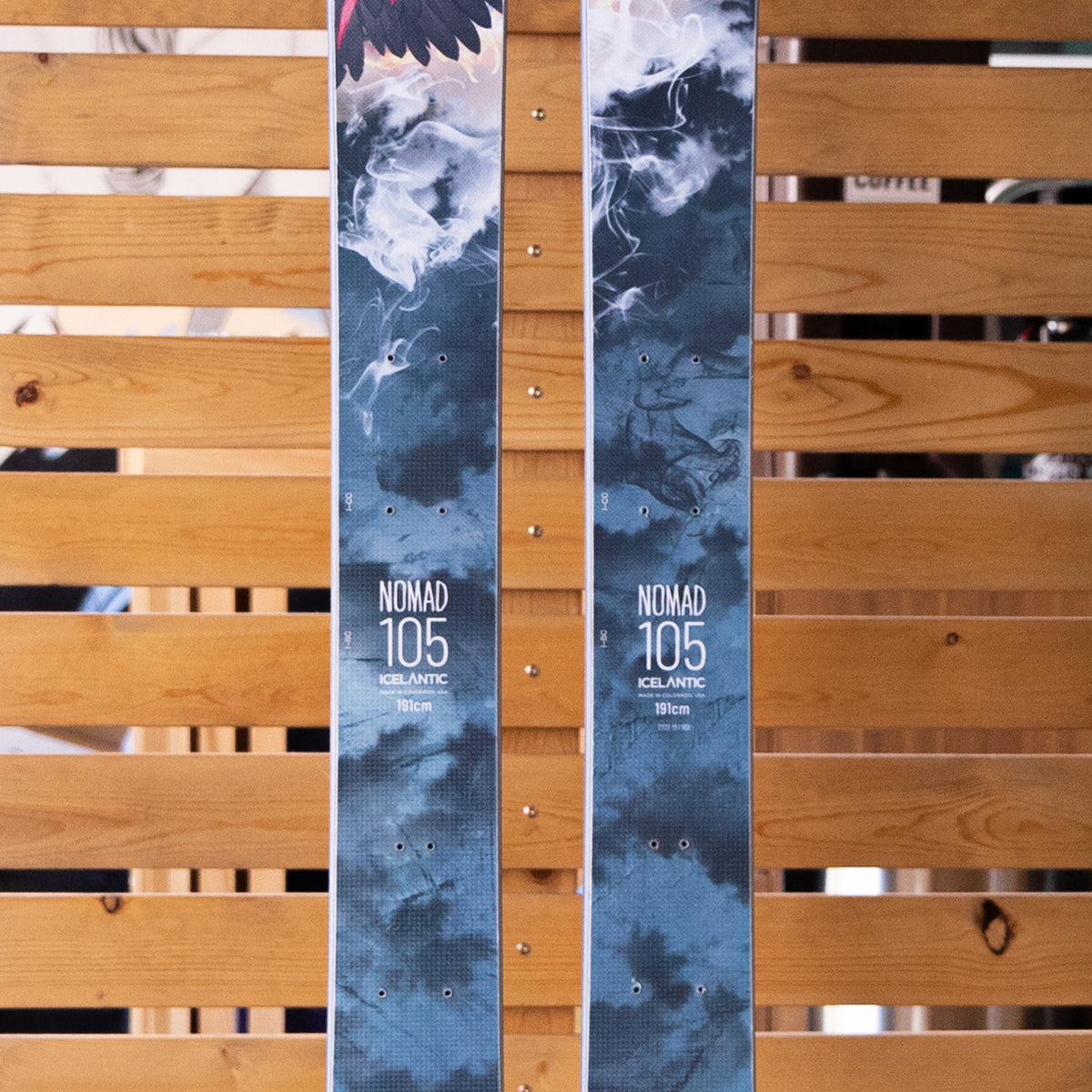 22/23 Nomad 105 Used Demo — Icelantic Skis