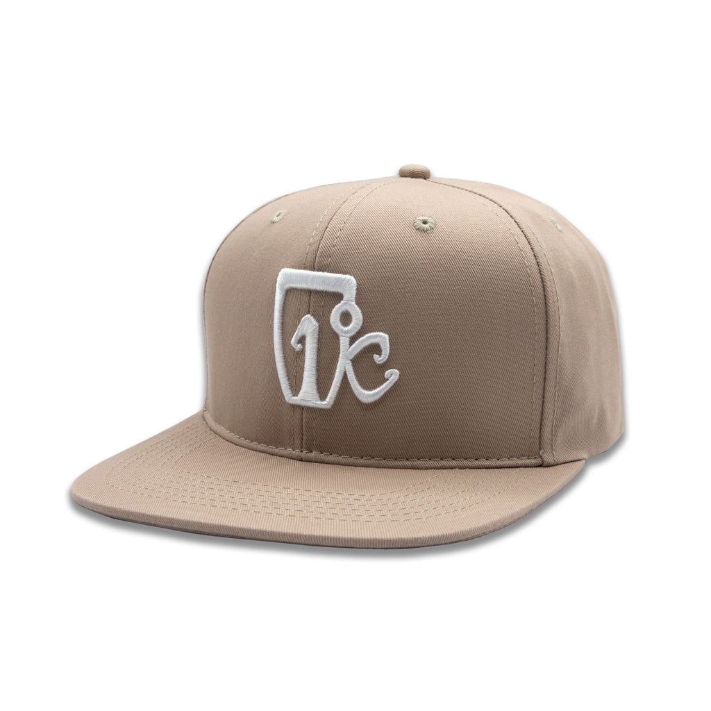 Classic Snapback Hat - Natural Color, One Size Fits Most, High Profile, 80% Acrylic 20% Wool - View #6