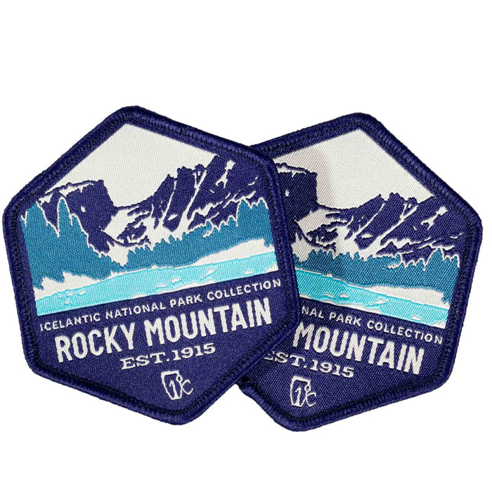 Rocky Mountain Woven Patch — Icelantic Skis